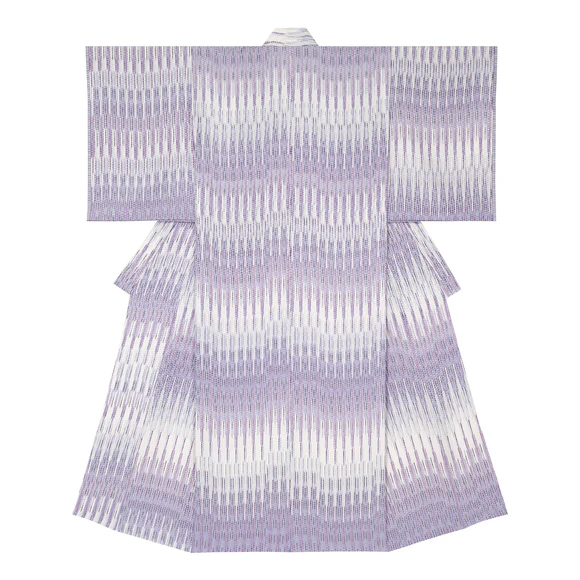 Plain and Ribbed Woven Kimono 