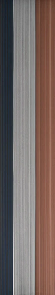 Obi Sash of Kokura Weave Cotton Cloth with Stripes 