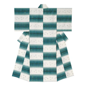 Kimono of Tsumugi "Shade of Trees"