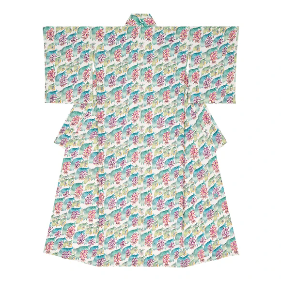 型絵染着物「光華」