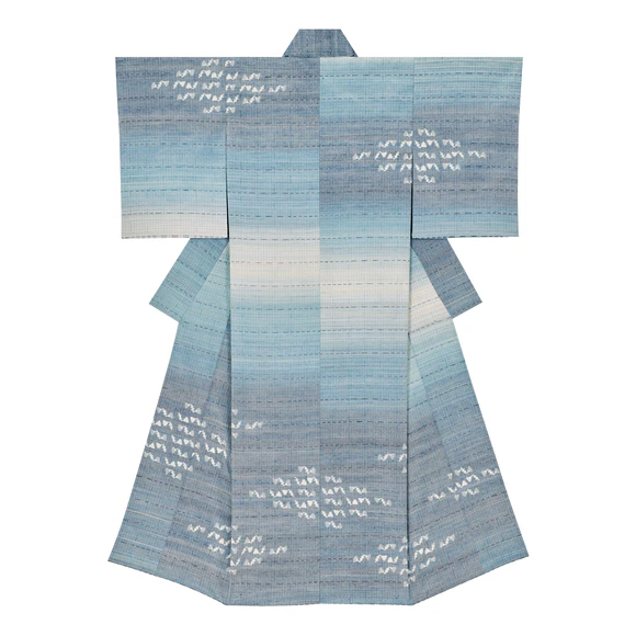 Kimono of Tsumugi "Floating"