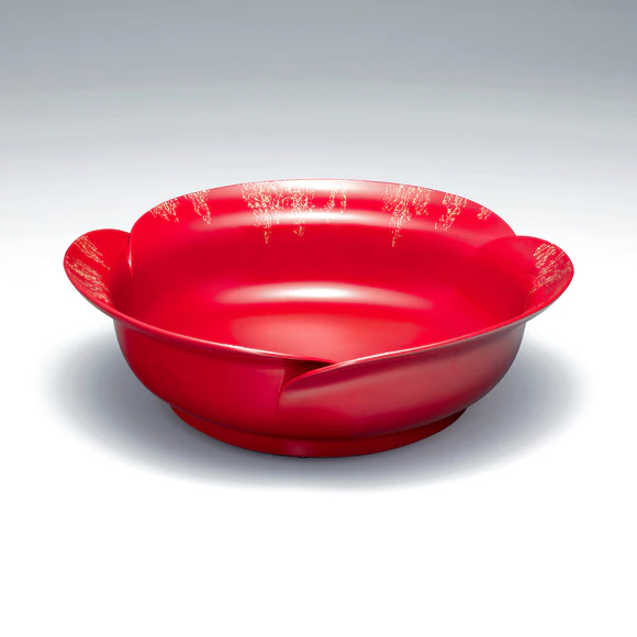 乾漆鉢「雪椿」(志村 裕子)｜ギャラリージャパン