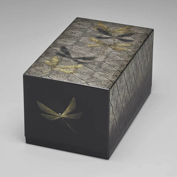 Box with Design in Chinkin "Shade of Trees"