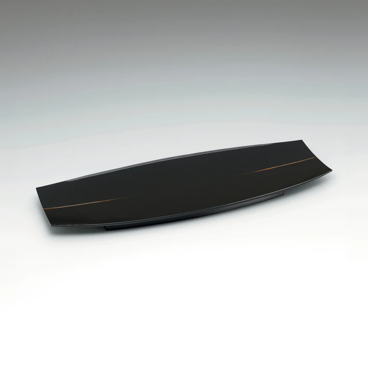 photo Kanshitsu Tray "The Shallows of a Flowing River"