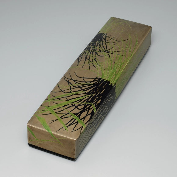 Box of  Rantai for Tanzaku with Design in Kinma "Hot Summer Afternoon"