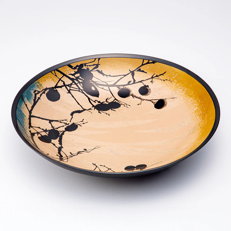 photo Food Vessel with Design in Kinma "A Day in the Past"