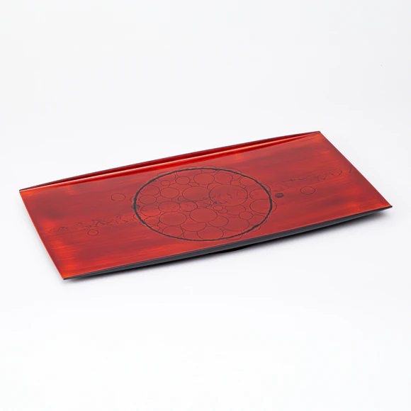 Kanshitsu plate "Revolve"