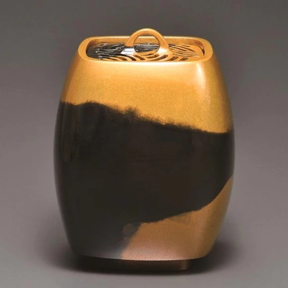 紫苑釉裏銀彩壺(中田 一於)｜ギャラリージャパン