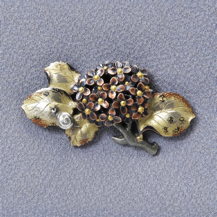 写真：紫陽花金具