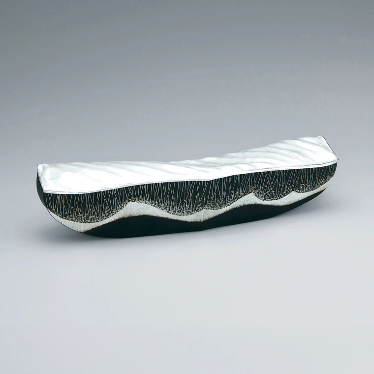 photo Damascene Inlay Box "Waves"