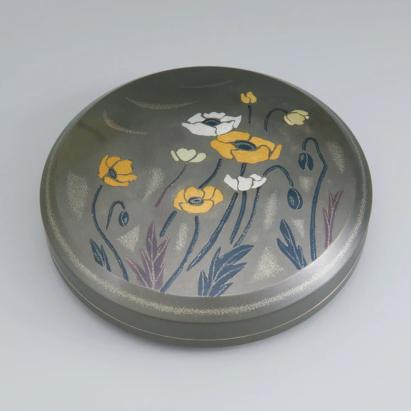 Damascene Inlay Covered Box 