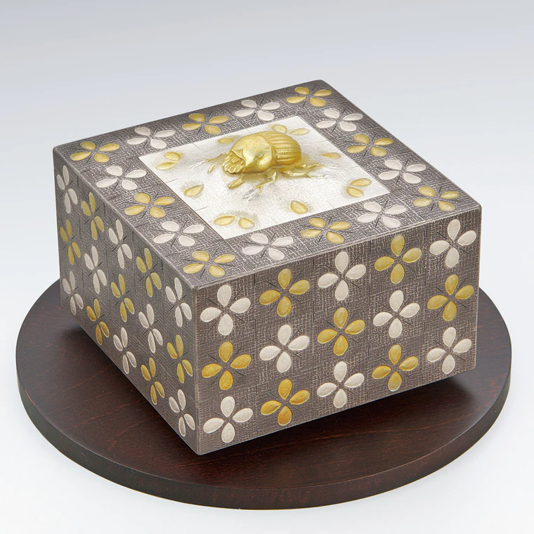 photo Silver Small Box "Hana-gokoro (Flower Heart)"