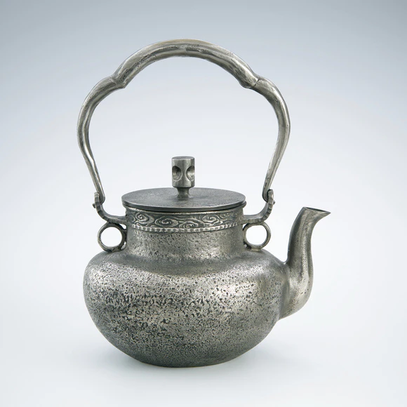 Satetsu (Iron Sand) Koshiguchi Iron Kettle