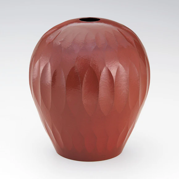 Hammer Worked Flower Vase