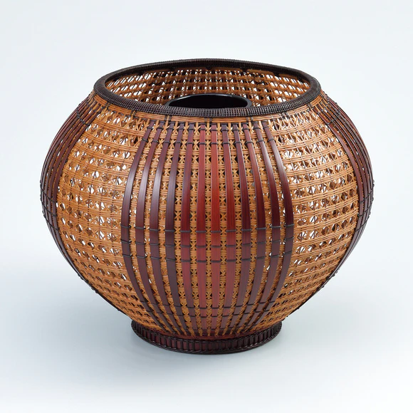 備前焼 花入 岩本哲也 ○清雅○ 岩本哲也 備前焼 耳付花入 共