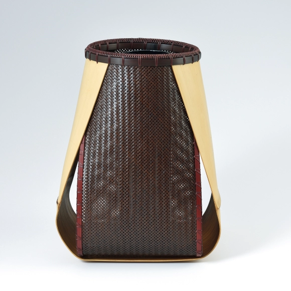 のし竹網代編茶籠(松本 破風)｜ギャラリージャパン