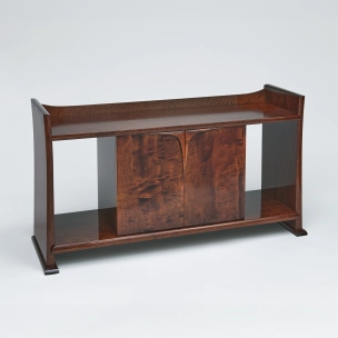 Shelf of Horse Chestnut and Walnut Wood