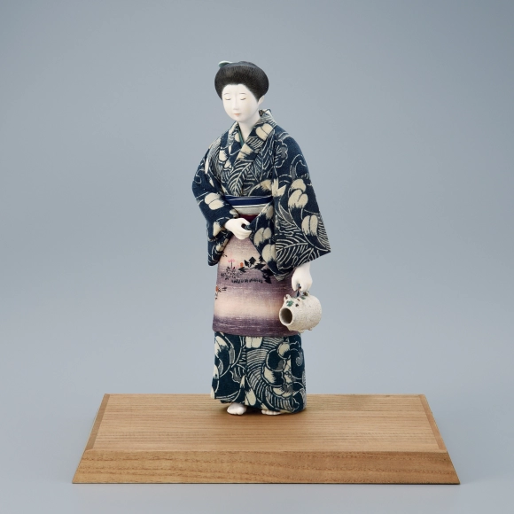 木芯桐塑木目込「雁が音」(鈴木 しおり)｜ギャラリージャパン