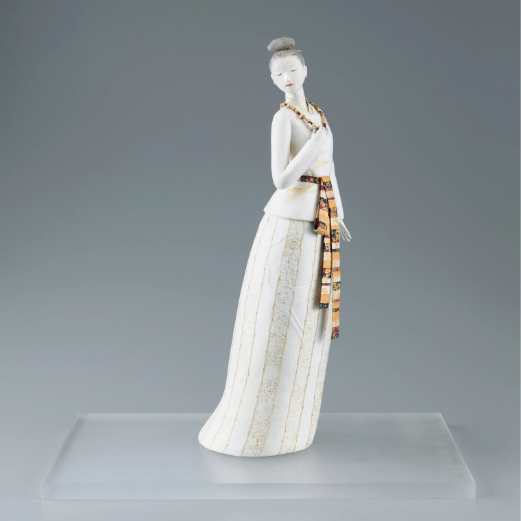 photo 木芯桐塑布和紙貼「久遠」