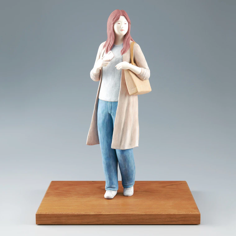 photo 陶彫彩色「Station」