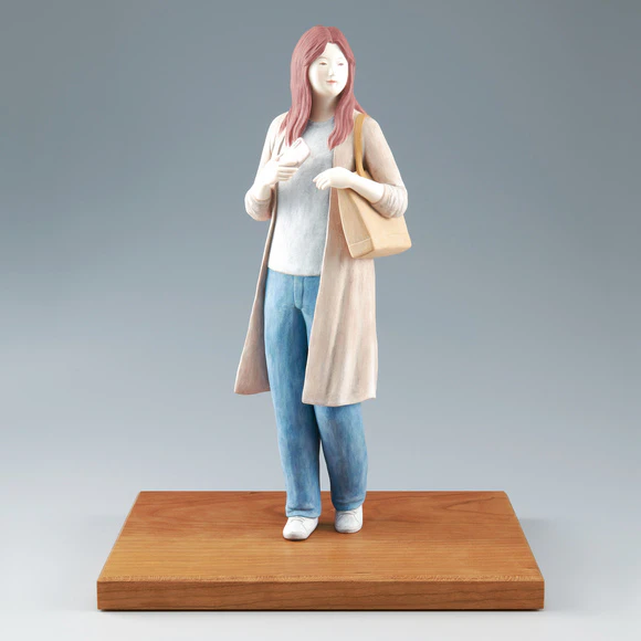 Ceramic Sculpture with Polychromy 