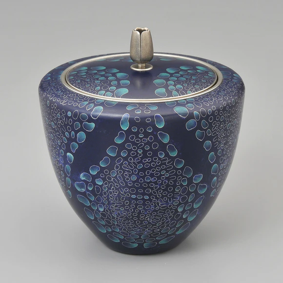 Cloisonne Tea Ceremony Fresh Water Jar "Cool Fragrance"