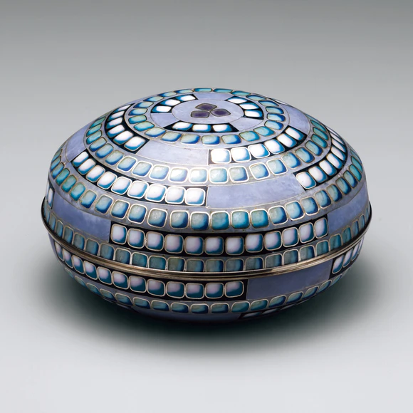 Cloisonne Covered Vessel 
