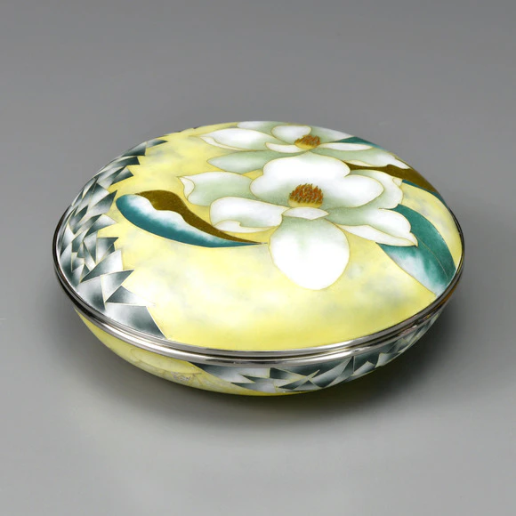 Cloisonne Covered Vessel 