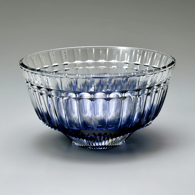 photo Cut Glass Bowl "Manman (Fullness)"