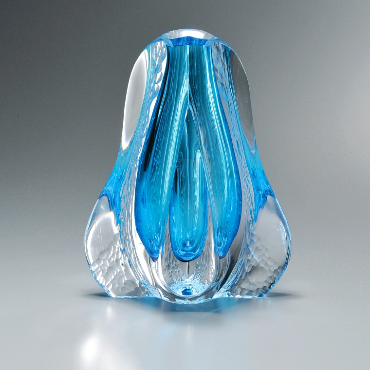 photo Glass Flower Vase "Flight"