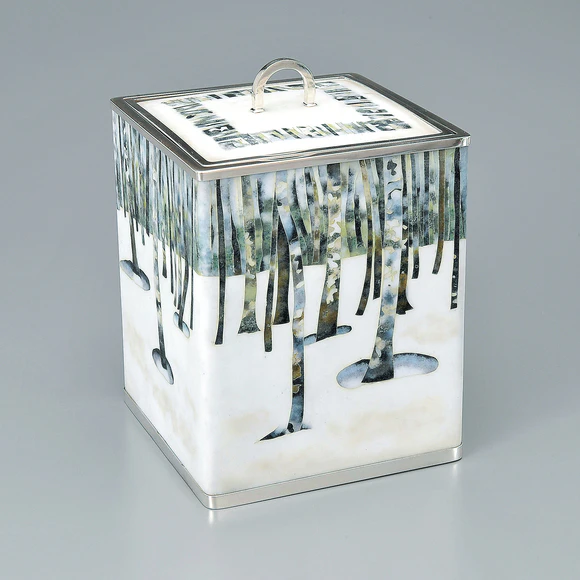 透胎七宝鉢「垣に咲く」(阪本 順子)｜ギャラリージャパン