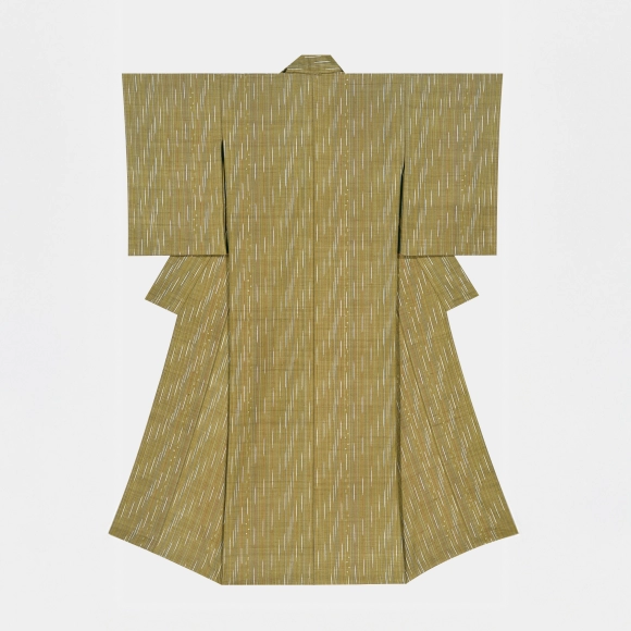 Kimono of Tsumugi "Spring Rain"