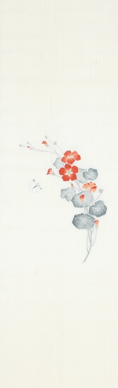 写真：刺繡帯「金蓮花」