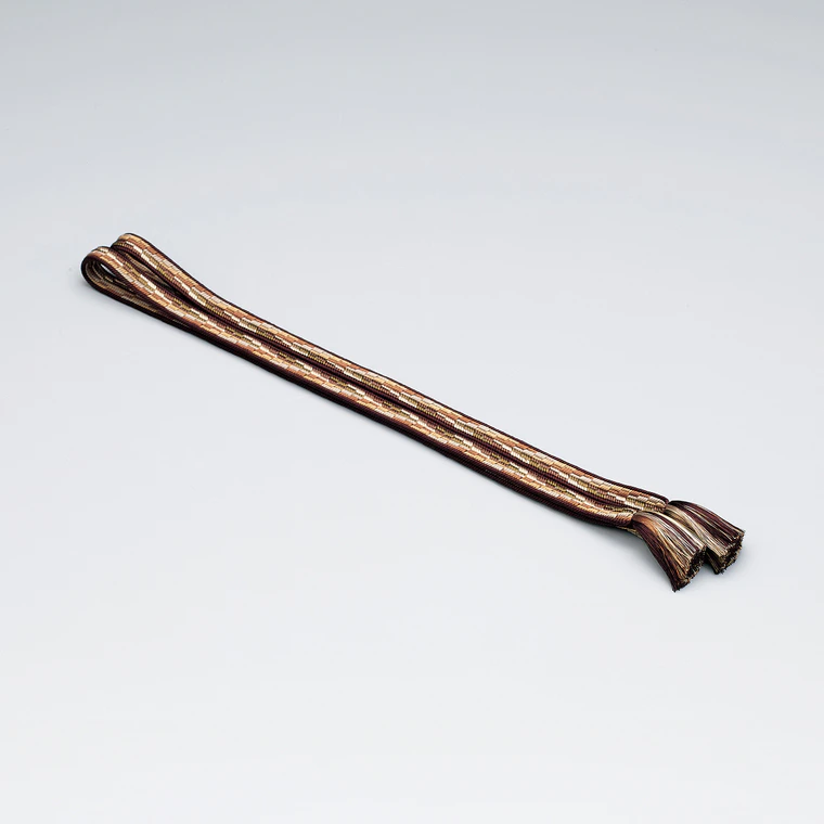 photo Obijime "Four-tier Ayatake Six-color Arrow Feather Pattern"