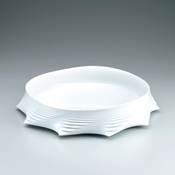 白磁水氷文鉢(北川 智浩)｜ギャラリージャパン