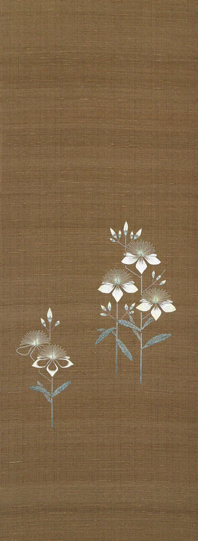 写真：刺繍帯「未央柳」