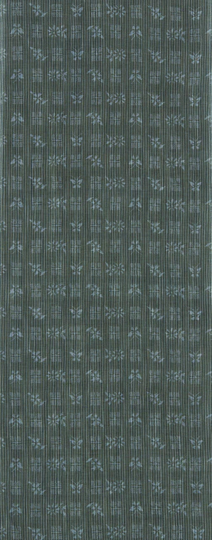 photo Ojiya Ramie Crepe Kasuri Cloth for Kimono "Ryorin (Cool and Dignified)"