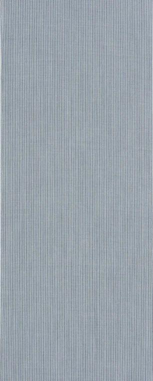 photo Echigo-jofu (Hemp Fabric) with Navy Stripes on Gray Ground