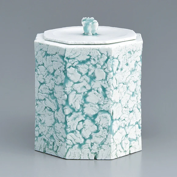 Tea Ceremony Fresh Water Jar "Drift Ice"