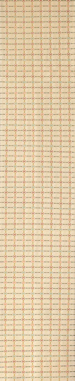 photo Hollow weave obi sash of Saga nishiki with vegetable dyed threads "Tamakazura"