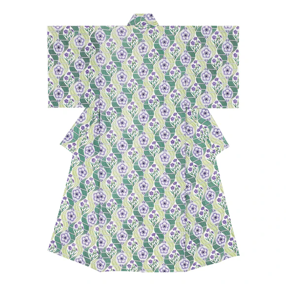 型染着物「撫子」