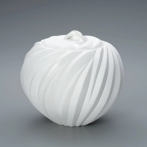 白磁水指(高橋 奈己)｜ギャラリージャパン