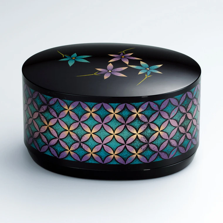 photo Kanshitsu Box with Design in Kinma "Beautiful”