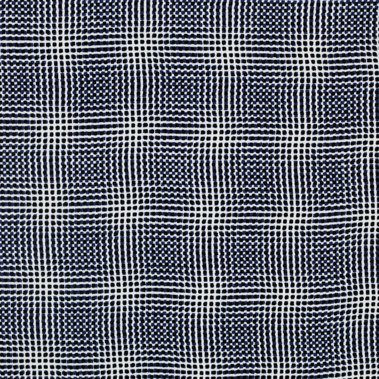 photo Tokyo Fine-Pattern Dyeing Cloth for Kimono "Embossed Layers of Fine Square Patterns and Distorted Stripes"