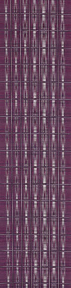 Obi Sash of Tsumugi with Kasuri "Spring Evening"
