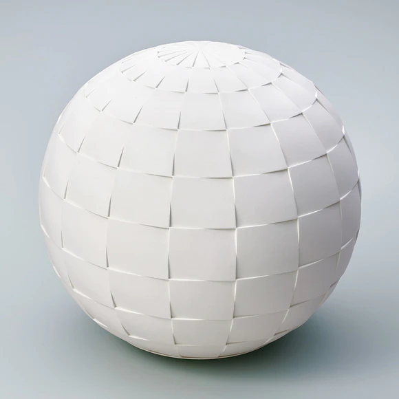 White Vessel "Sun"