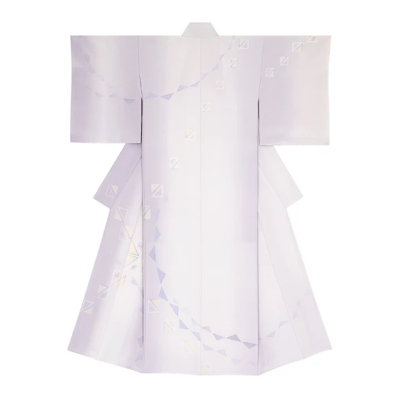刺繡訪問着「曙光」