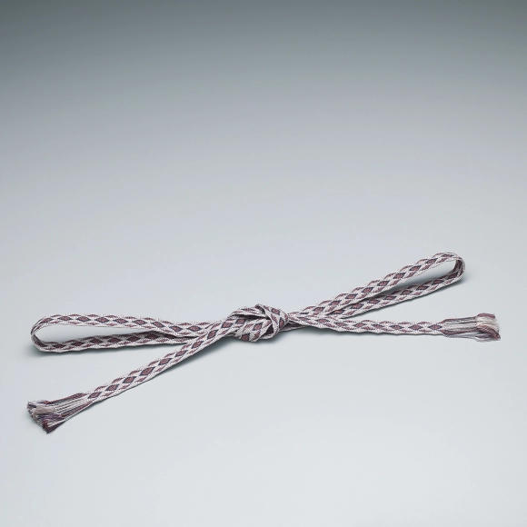 Obijime in Double Karakumi Braiding "Pyramid Dream"