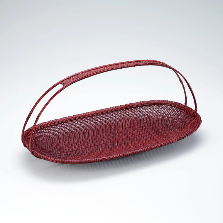 photo Vessel in Maki-ami Weave "Dawn"