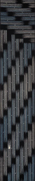 Obi Sash with Design in Yūzen Dyeing "Waterfall"